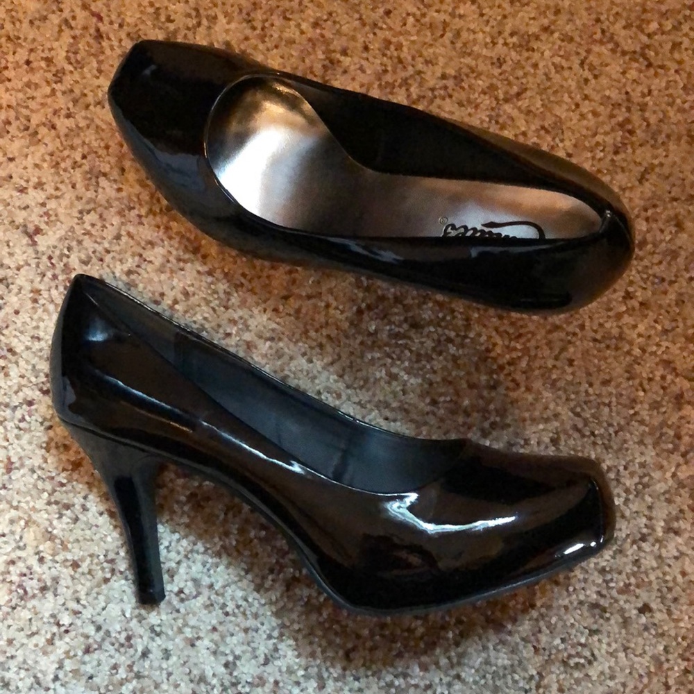 Candies Black Heels